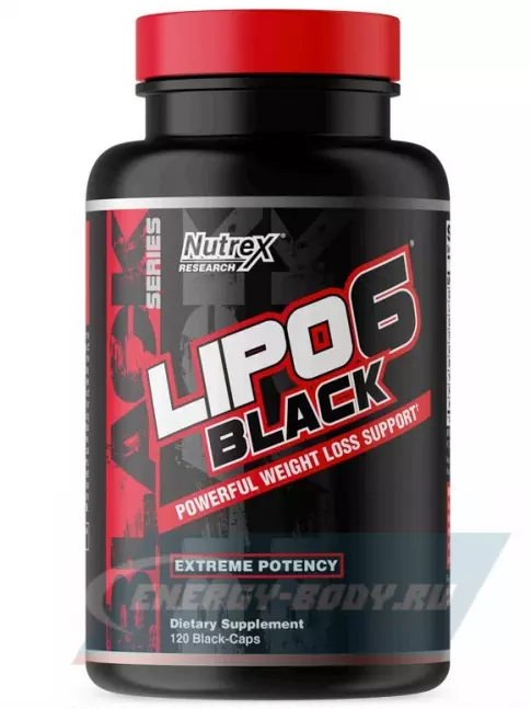 Nutrex Lipo-6 Black Powerful weight loss support 120 капсул Nutrex Lipo-6 Black Powerful weight loss support 120 капсул