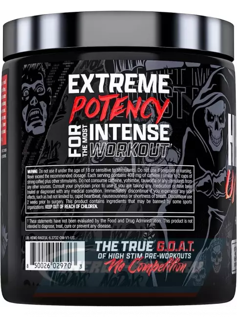 Предтерник NUTREX HEMO-RAGE 180.7 г, Апельсин Манго
