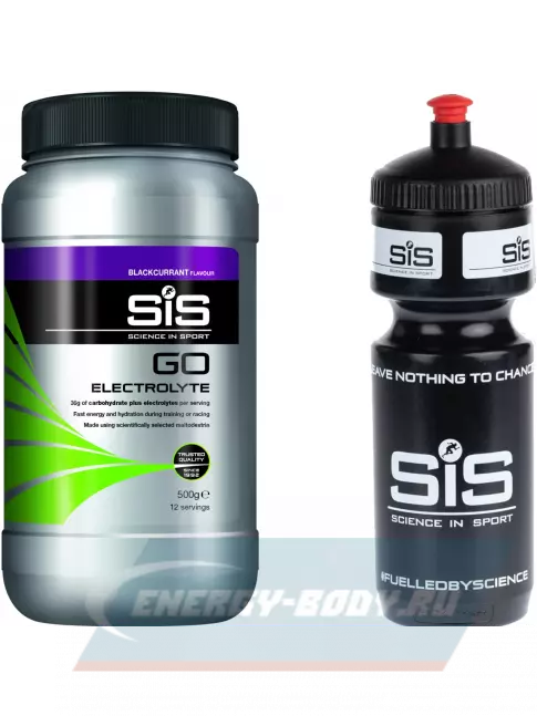  SCIENCE IN SPORT (SiS) GO Electrolyte + Бутылочка черная Черная смородина №4