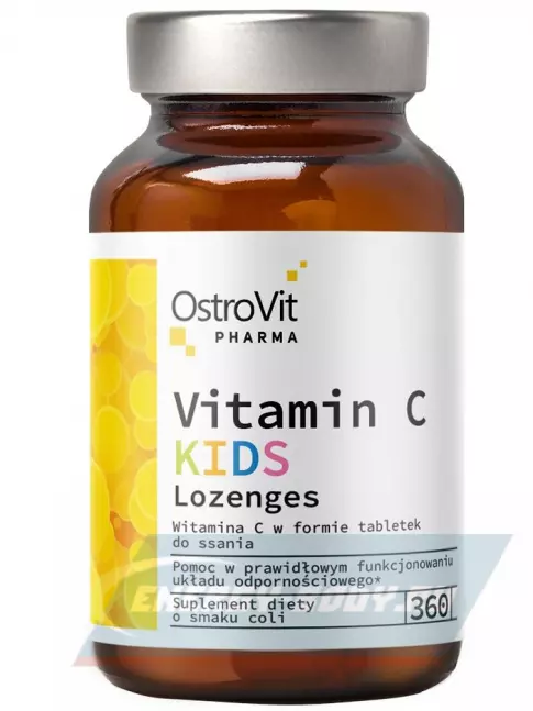  OstroVit Vitamin C Kids Lozenges 360 таблеток