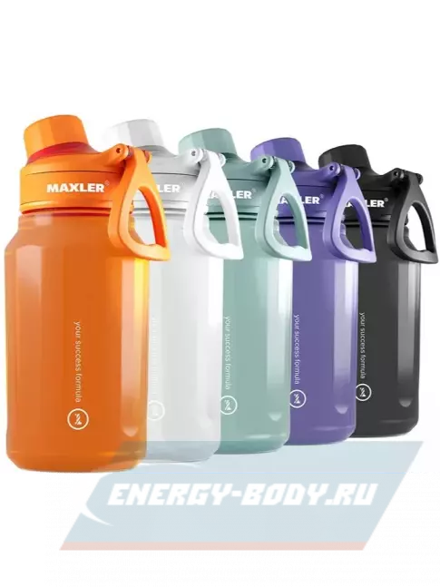 MAXLER Water Bottle Shake&Mix 750 мл, Оранжевый