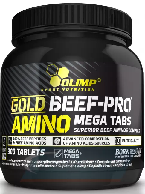 Аминокислотны OLIMP GOLD BEEF-PRO AMINO 300 таблеток