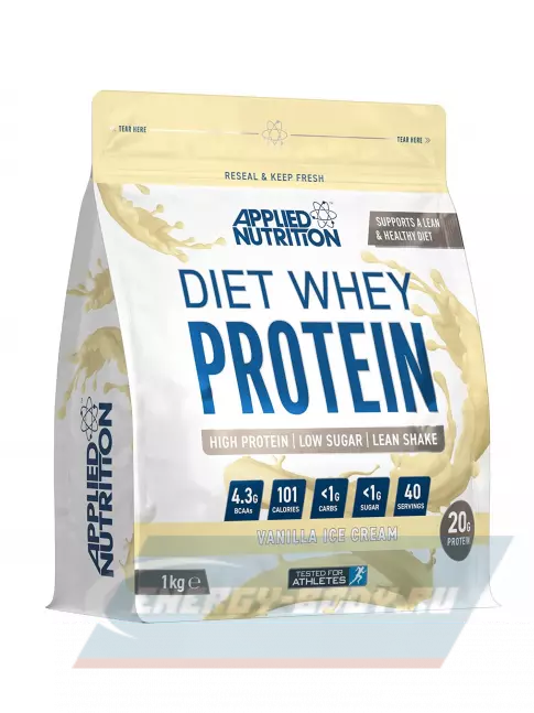 APPLIED NUTRITION Diet Whey 1000 г, Ванильное мороженое
