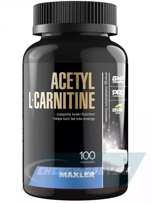 L-Карнитин MAXLER Acetyl L-Carnitine 100 капсул
