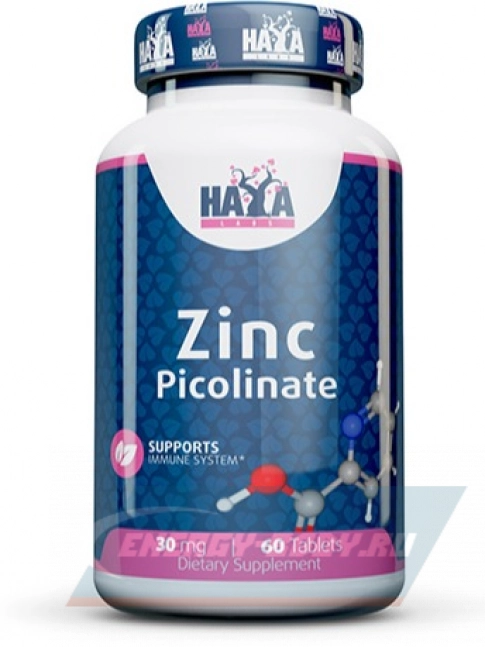  Haya Labs Zinc Picolinate 60 таблеток