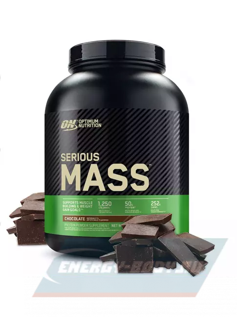 Гейнер Optimum Nutrition Serious Mass 2720 г, Шоколад