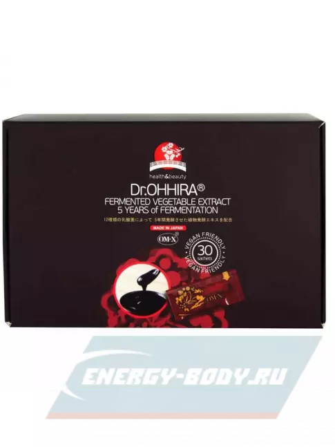  DR.OHHIRA Растительный преметабиотик 5-летней ферментации ОМ-Х от Dr.OHHIRA 30 саше