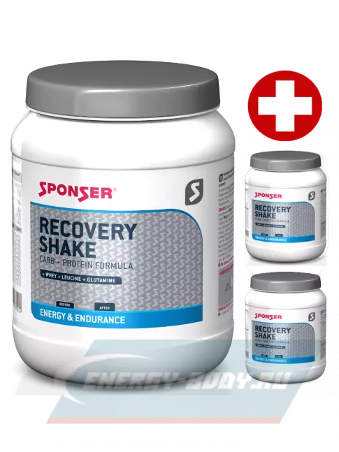 Предтерник SPONSER RECOVERY SHAKE 2700 г, Mix