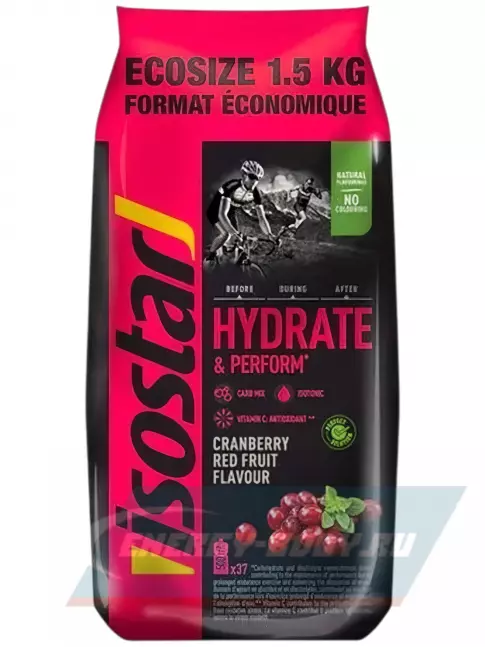  Isostar Hydrate & Perform 1500 г, Клюква