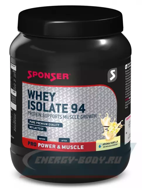  SPONSER WHEY ISOLATE 94 CFM 425 г, Ваниль