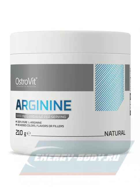  OstroVit Arginine 210 г, Натуральный
