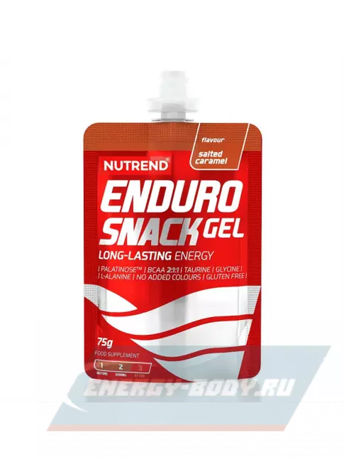 Энергетический гель NUTREND EnduroSnack саше 75 г, Соленая карамель