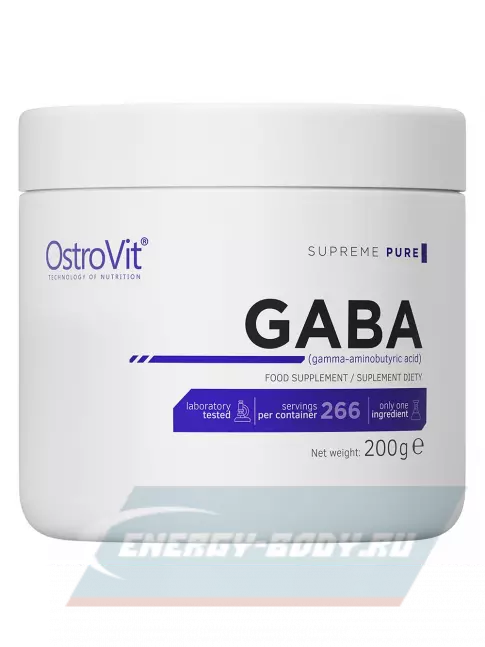  OstroVit GABA Supreme PURA 200 г, Натуральный
