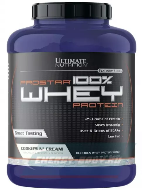  Ultimate Nutrition Prostar Whey 2390 г, Печенье с кремом