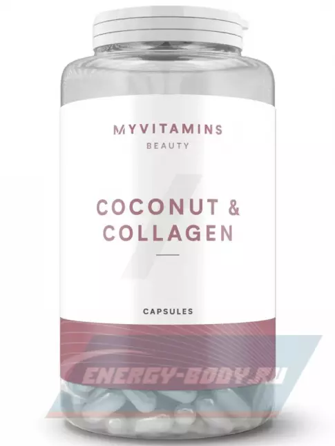 COLLAGEN Myprotein Coconut + Collagen 60 капсул, Нейтральный