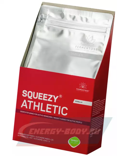 SQUEEZY ATHLETIC 495 г, Ваниль