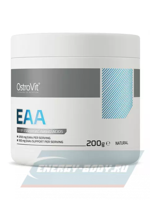 Аминокислотны OstroVit EAA PURE 200 г, Натуральный