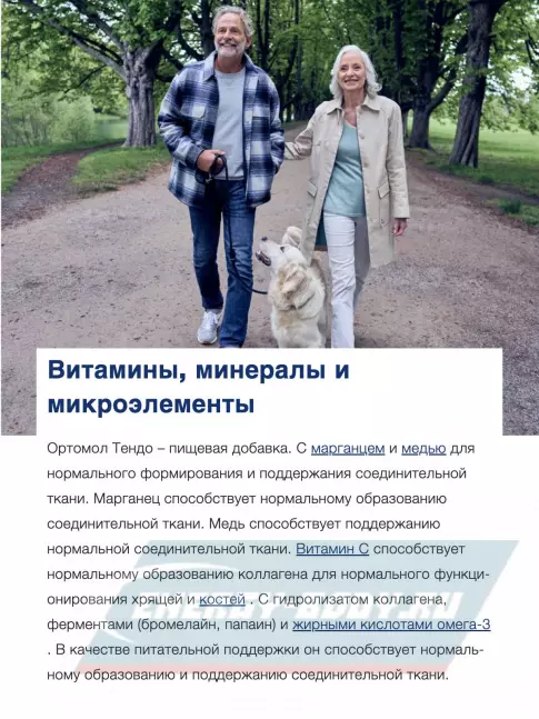 Суставы, связки Orthomol Osteo x3 курс 90 дней