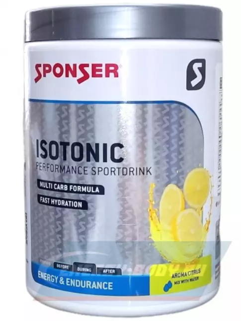  SPONSER ISOTONIC 500 г, Цитрус