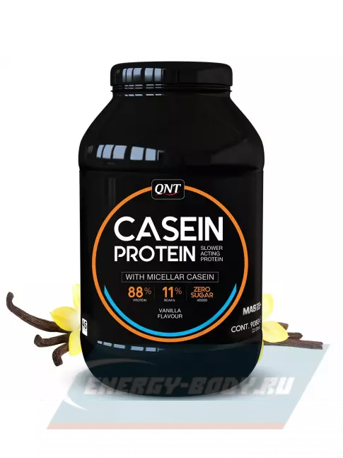  QNT CASEIN PROTEIN 908 г, Ваниль