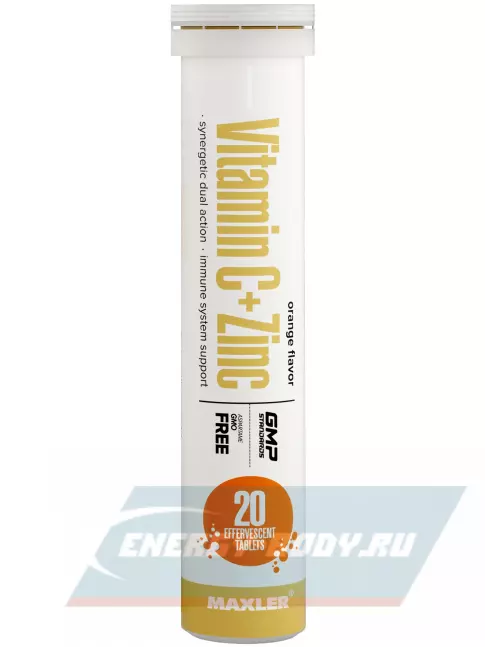  MAXLER Vitamin C + Zinc Effervescent Tablets 3 х 20 таб
