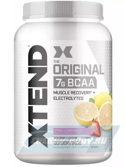 ВСАА Xtend Xtend Original 2:1:1 1194 г, Розовый лимонад