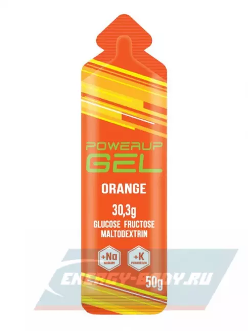 Энергетический гель Powerup GEL +Na +K саше 5 x 50 г, Микс
