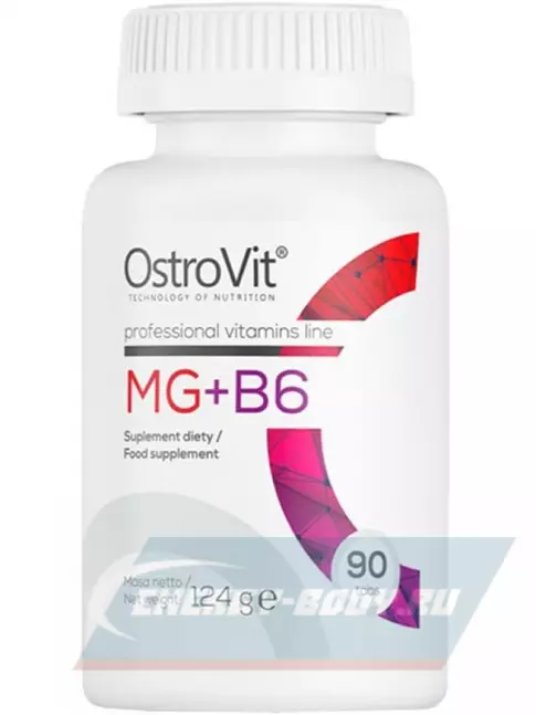 OstroVit MG+B6 90 таблеток