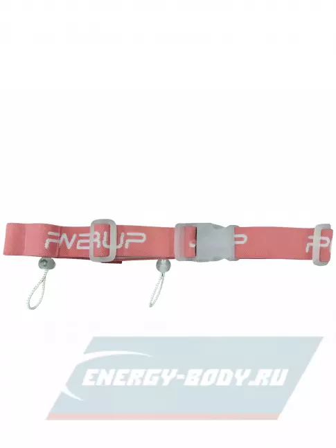  Powerup Ремень для номера и гелей Belt Розовый