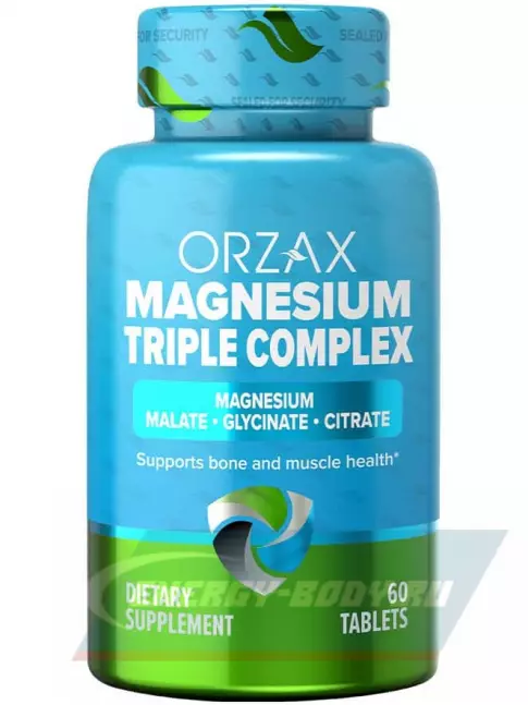  Orzax Magnesium Triple Complex 200 mg 60 таблеток