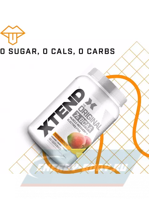 ВСАА Xtend Xtend Original 2:1:1 1194 г, Манговое безумие