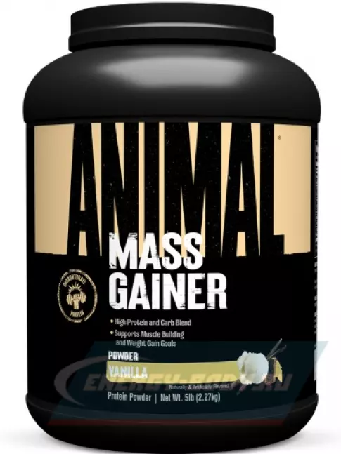 Гейнер UNIVERSAL NUTRITION Animal Mass Gainer 2270 г, Ваниль