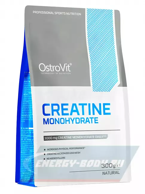  OstroVit Creatine Monohydrate 300 г, Натуральный
