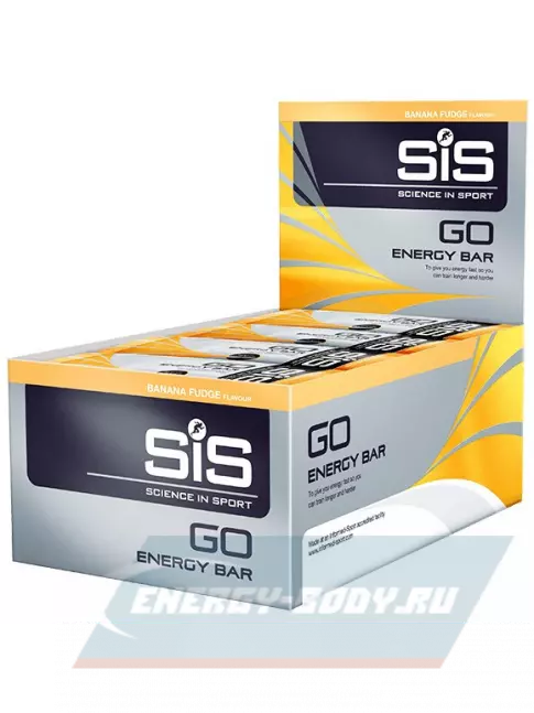 Батончик энергетический SCIENCE IN SPORT (SiS) GO Energy Mini Bar 30 x 40 г, Банан