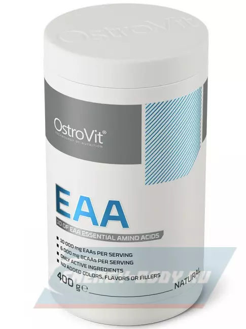 Аминокислотны OstroVit EAA PURE 400 г, Натуральный