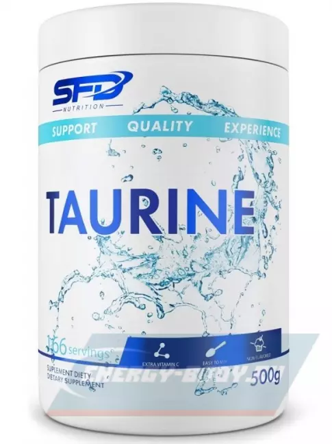 Аминокислотны SFD Taurine Rebrend 500 г, Натуральный