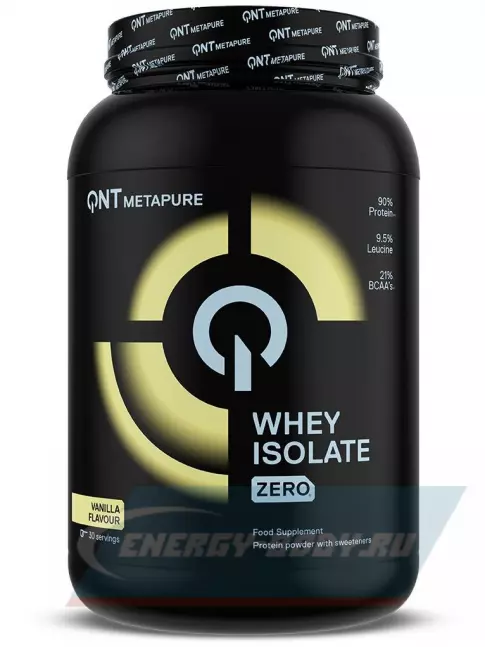  QNT METAPURE ZERO CARB 908 г, Ваниль