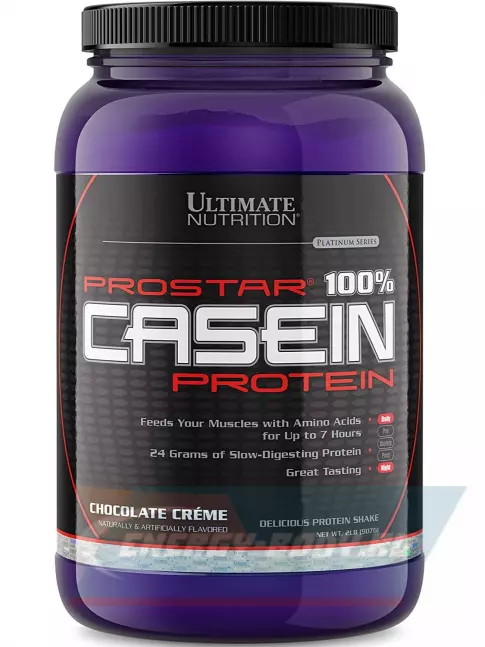  Ultimate Nutrition PROSTAR 100% CASEIN 907, Шоколадный крем