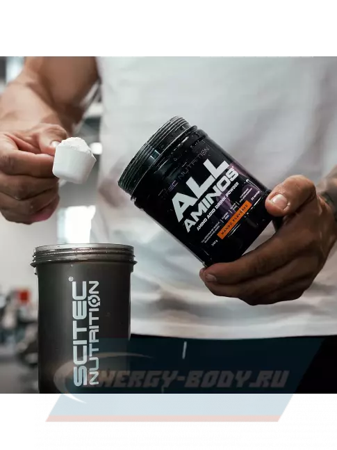 Аминокислотны Scitec Nutrition All Aminos 340 г, Манго Аминокислотны Scitec Nutrition All Aminos 340 г, Манго