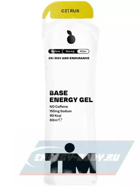 Энергетический гель TIM Energy Gel 4 x 60 мл, Микс №3