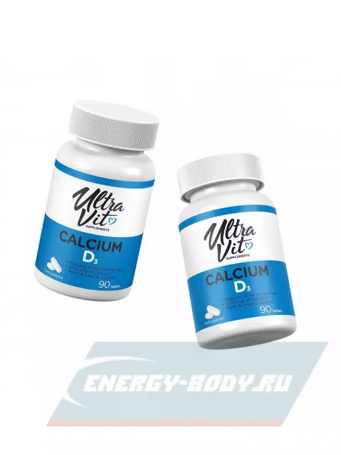  UltraVit Calcium D3 90 таблеток