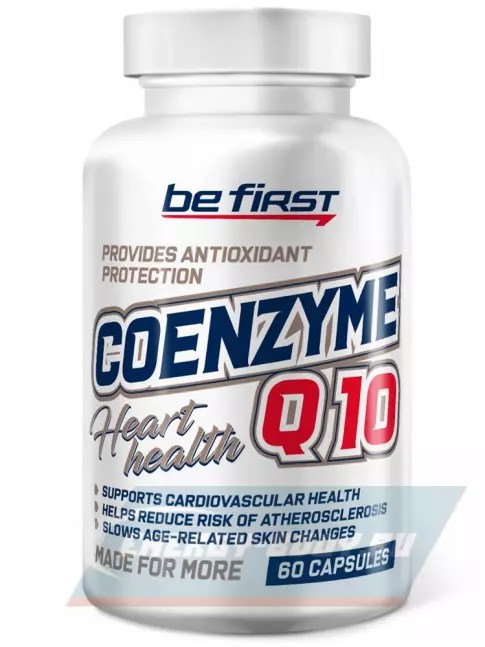  Be First Coenzyme Q10 (коэнзим КУ10) 60 гелевых капсул