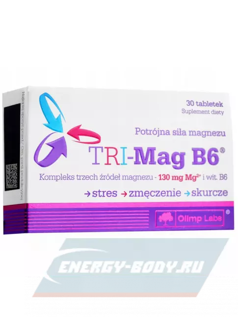  OLIMP Tri-Mag B6 30 таблеток