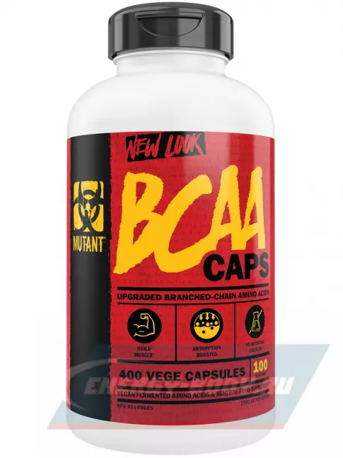 ВСАА Mutant BCAA Capsules 2:1:1 400 капсул