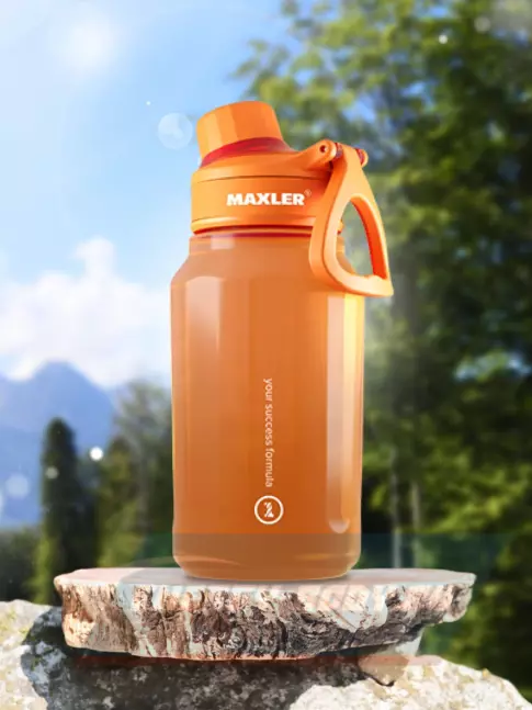  MAXLER Water Bottle Shake&Mix 750 мл, Оранжевый