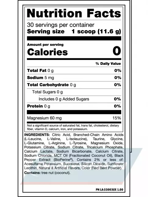 ВСАА Mutant Mutant BCAA 9.7 2:1:1 