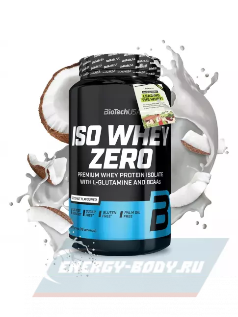  BioTechUSA Iso Whey Zero 908 г, Кокос