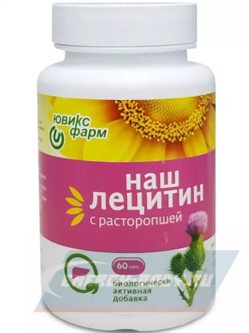 Omega 3 НАШ ЛЕЦИТИН с Расторопшей 60 капсул