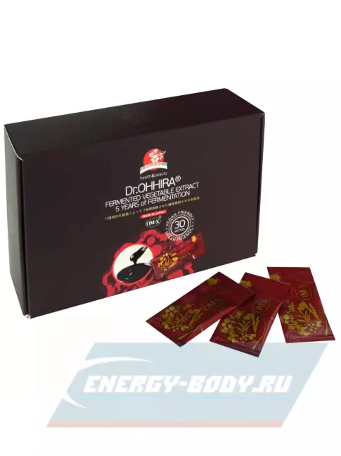  DR.OHHIRA Растительный преметабиотик 5-летней ферментации ОМ-Х от Dr.OHHIRA 30 саше