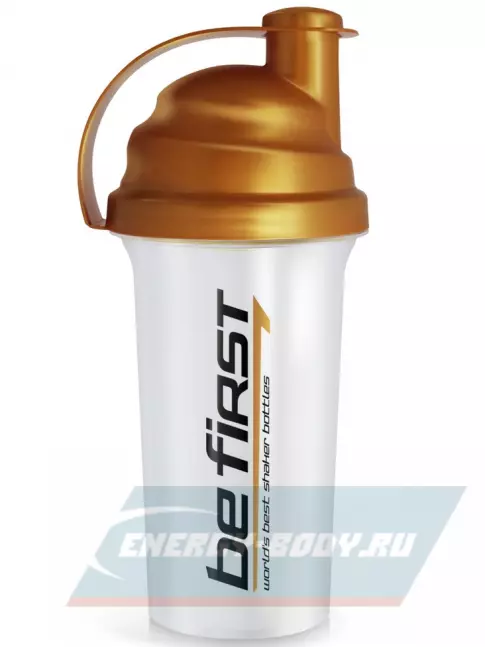  Be First Пластиковый шейкер Be First 700 мл (TS1379) 700 мл, Желтый